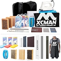 XC MAN STK-3 チューニングセット XCMAN Complete Ski Snowboard Tuning and Waxing Kit with